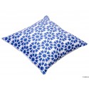 Matty White Blue Premium cushion covers