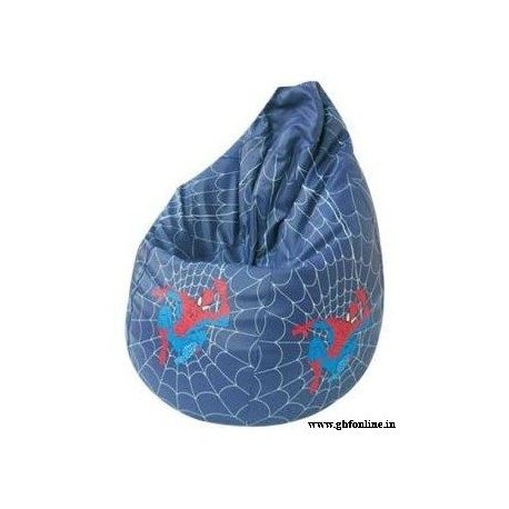 Blue Spiderman Printed Comfortable Branded XXL Sized Bean Bag